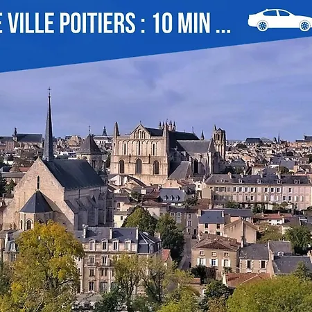 Bel T2 Climatise Avec Piscine Poitiers-futuroscope-creps De Poitiers Lejlighed