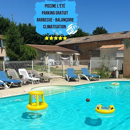Lejlighed Bel T2 Climatise Avec Piscine Poitiers-futuroscope-creps De Poitiers