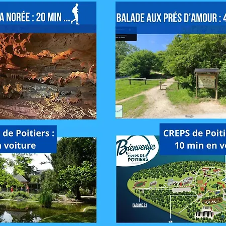 Bel T2 Climatise Avec Piscine Poitiers-futuroscope-creps De Poitiers * Vouneuil-sous-Biard